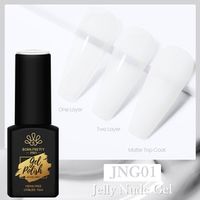 Born Pretty Trubuty Jelly Nude UV/LED HEMA FREE gél lakk 15 ml - JNG01