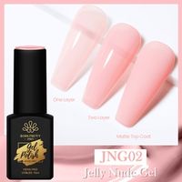Born Pretty Trubuty Jelly Nude UV/LED HEMA FREE gél lakk 15 ml - JNG02