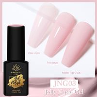 Born Pretty Trubuty Jelly Nude UV/LED HEMA FREE gél lakk 15 ml - JNG03