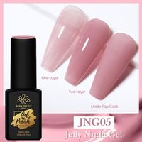 Born Pretty Trubuty Jelly Nude UV/LED HEMA FREE gél lakk 15 ml - JNG05