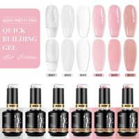 Born Pretty PRO - Quick Building Gél szett - 6x15 ml (B001, B002, B003, B008, B009, B010)
