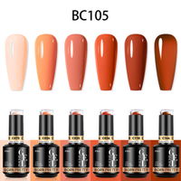 Born Pretty Pro UV/LED HEMA FREE gél lakk szett 6x15ml - BC105