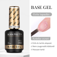 Born Pretty PRO - F01 -  Base Coat 15 ml - Normál sűrűségű alapzselé