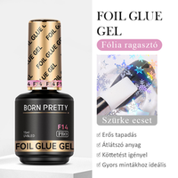 Born Pretty PRO - F14 - Transzferfólia ragasztó 15 ml