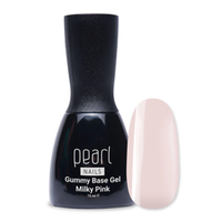 Pearl Nails Gummy Base Gel 15ml - Milky Pink