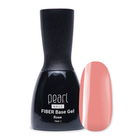 Pearl Nails Fiber Base Gel 15ml - Rose