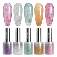 Venalisa 5 db-os UV/LED Glitter gél lakk szett - 5x10 ml - GC05
