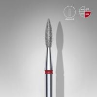 STALEKS PRO EXPERT gyémántporos csiszolófej - lándzsa 2,1 mm - finom
