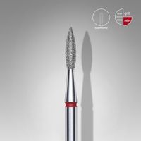 STALEKS PRO EXPERT gyémánporos csiszófej - lándzsa 2,1 mm - finom