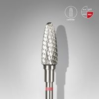 STALEKS PRO EXPERT Karbid csiszolófej "CORN" - piros
