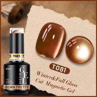 BORN PRETTY PRO UV/LED gél lakk 15 ml - T081 - Glass Beads Cat Magnetic