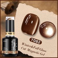 BORN PRETTY PRO UV/LED gél lakk 15 ml - T082 - Glass Beads Cat Magnetic