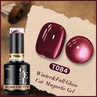 BORN PRETTY PRO UV/LED gél lakk 15 ml - T084 - Glass Beads Cat Magnetic