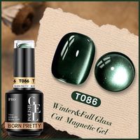 BORN PRETTY PRO UV/LED gél lakk 15 ml - T086 - Glass Beads Cat Magnetic