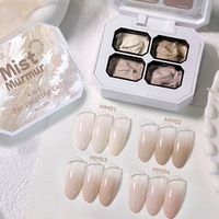 BORN PRETTY 4in1 festőzselé paletta - No.S01 - Mist Murmur