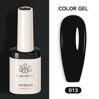 Born Pretty TERRA UV/LED gél lakk 10 ml - No.013 - Hema-Free Black