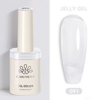 Born Pretty TERRA UV/LED gél lakk 10 ml - No.091 - Hema-Free - Milky White