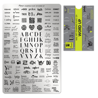 Moyra nyomdalemez No.129 Word Up