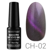 Profinails Smooth Cat Eye LED/UV lakkzselé 6gr CH-02