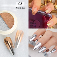 Mirror Powder DOUBLE krómpor - No.03 Golden