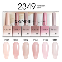 CANNI HEMA FREE UV/LED gél lakk szett 6x9ml - 2349