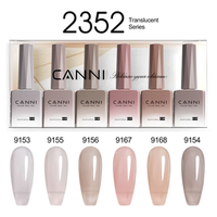 CANNI HEMA FREE UV/LED gél lakk szett 6x9ml - 2352