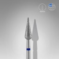 STALEKS PRO EXPERT gyémántporos csiszolófej - pointed pear 12 mm