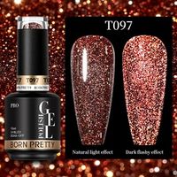 BORN PRETTY PRO UV/LED gél lakk 15 ml - T097 - Reflective Gel