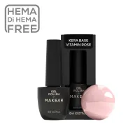MAKEAR Hema Free Keratin Base 8 ml - KVB03 - Rose