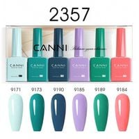 CANNI HEMA FREE UV/LED gél lakk szett 6x9ml - 2357