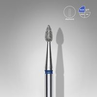 STALEKS PRO EXPERT gyémántporos csiszolófej - drop blue - közepes