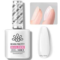 Born Pretty 8in1 Builder Gél 15 ml No.05 Milky White