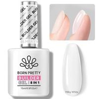 Born Pretty 8in1 Builder Gél 15 ml No.05 Milky White