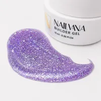 NAILVANA építőzselé - CHROMIX - Berry pop 15ml
