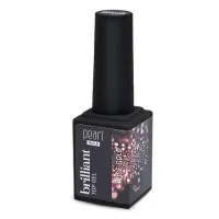 Pearl Nails Brilliant Top Gel - Rose Gold 15ml