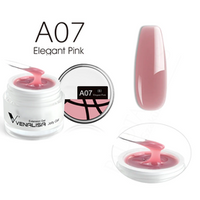 Venalisa Jelly Gel - új formula - 50 ml építőzselé - A07L Elegant Pink
