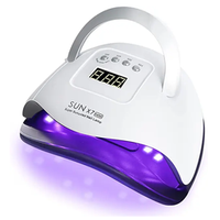 SUN X7 Max UV/LED Műkörmös Lámpa - 150 W - White -57 LED