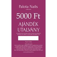 Ajándékutalvány 5000 Ft