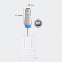 Karbid csiszolófej - Volcano - közepes (kék)