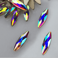 Multicolor formakő 12 db No.P075 3x11 mm búzaszem