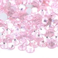 Körömdíszítő strasszkövek 200 db - Light Rose ss3
