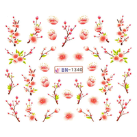 Köröm matrica No.1340 - 126 barack virág