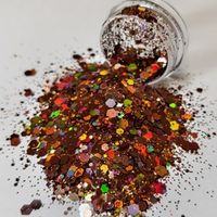 PN Holo glitter mix No.13 Brown