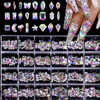 Crystal AB Formakövek boxban 24x25 db