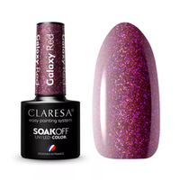 CLARESA UV/LED gél lakk 5g - Galaxy Red