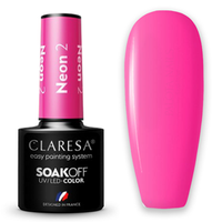 CLARESA UV/LED gél lakk 5g - NEON 2