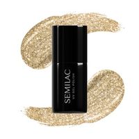 SEMILAC UV/LED Gél Lakk 7ml - 037 - Gold Disco