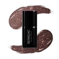 SEMILAC UV/LED Gél Lakk 7ml - 333 - Shine Brown