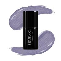SEMILAC UV/LED Gél Lakk 7ml - 379 - HEMA FREE - Shimmer Stone Saphirre
