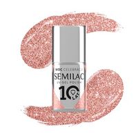 SEMILAC UV/LED Gél Lakk 7ml - 458 - HEMA FREE - Sparkling Rosé